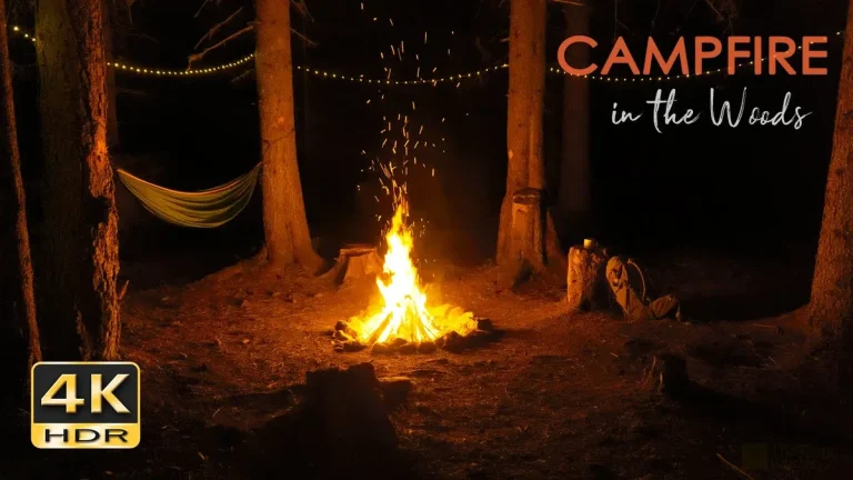 camping campfire
