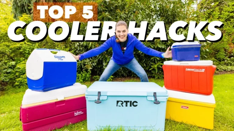 camping food storage setup