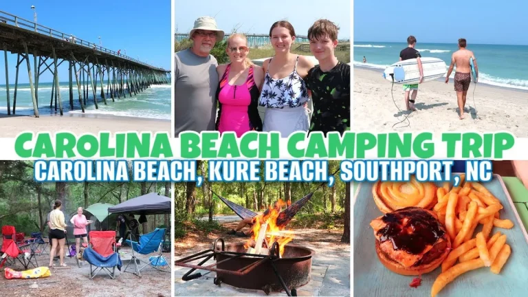 Carolina Beach State Park camping