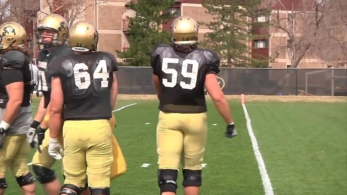 Colorado Buffaloes offensive line