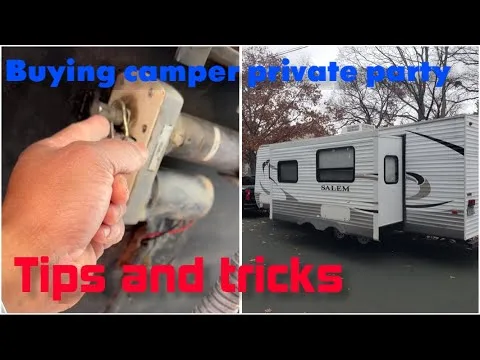 how to sell a used camper