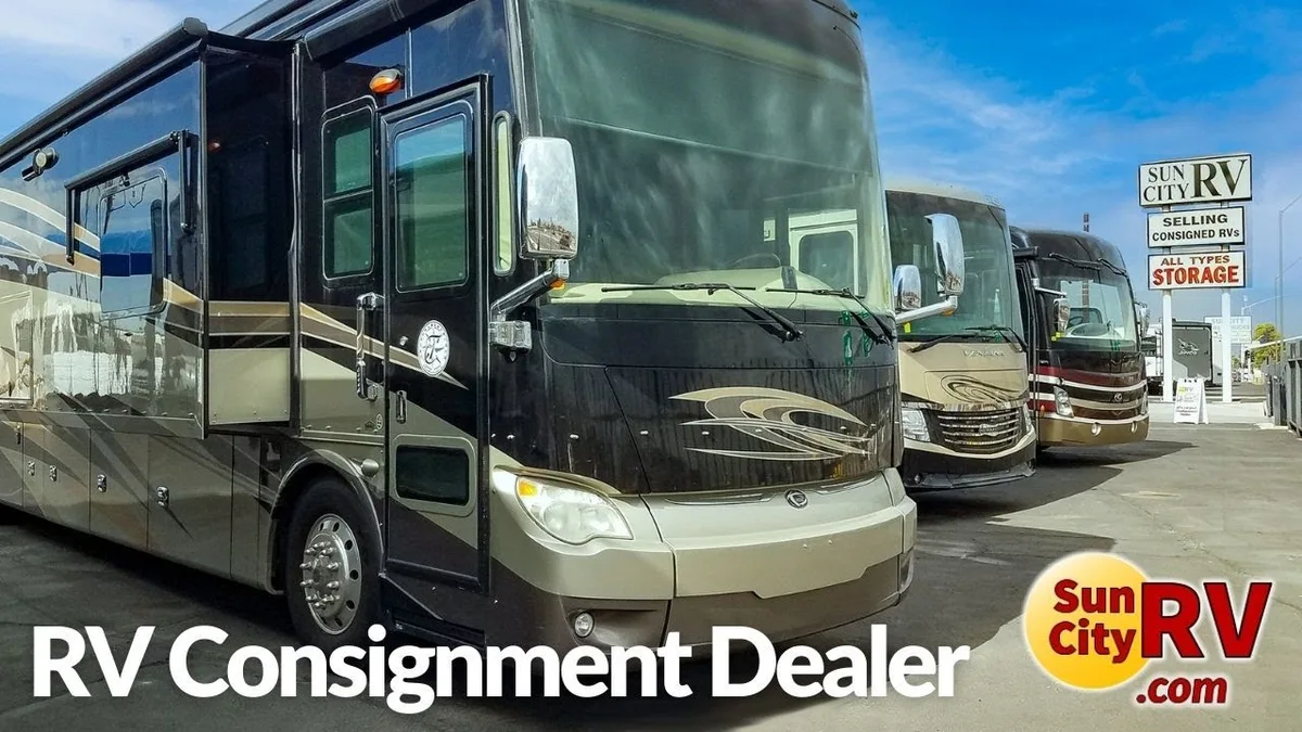 RV consignment lot