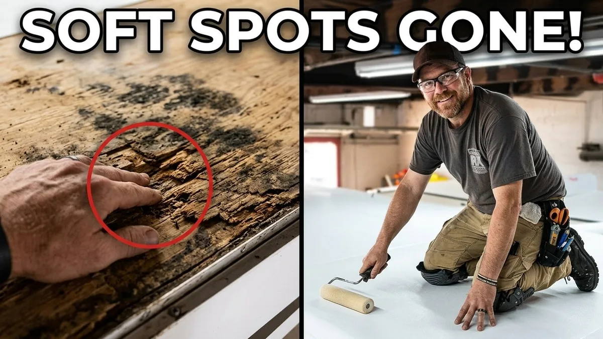 soft spot test on RV roof