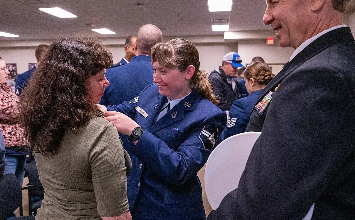 Space Force Guardian basic training graduation