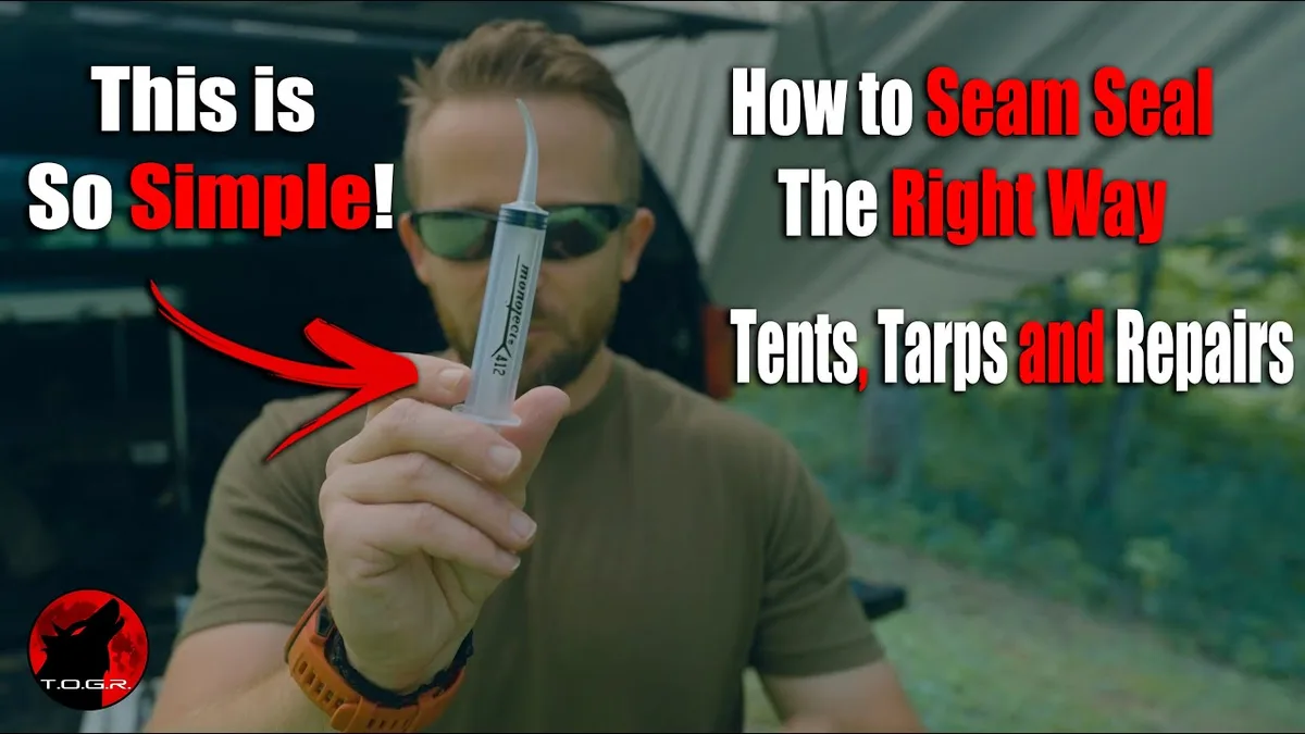 Tent Seam-Sealing