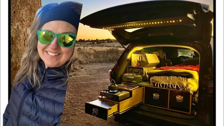Toyota Sienna converted camper van
