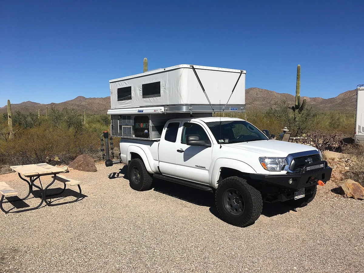 Toyota Tacoma truck camper