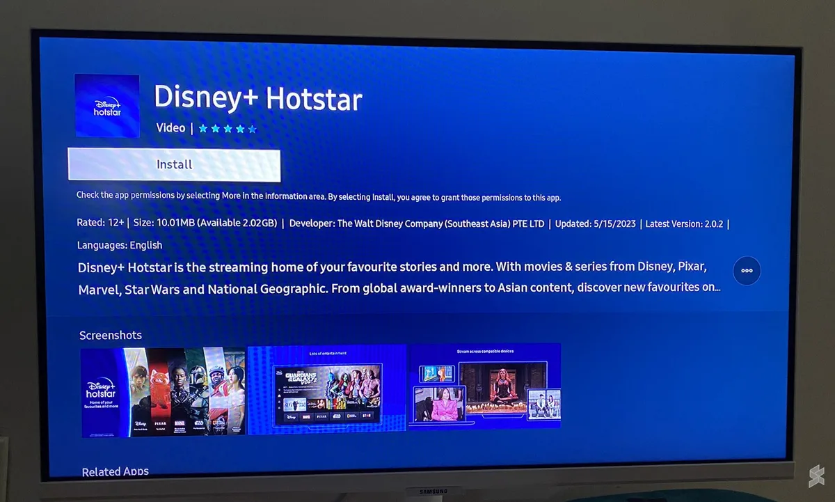 Disney+ streaming platform