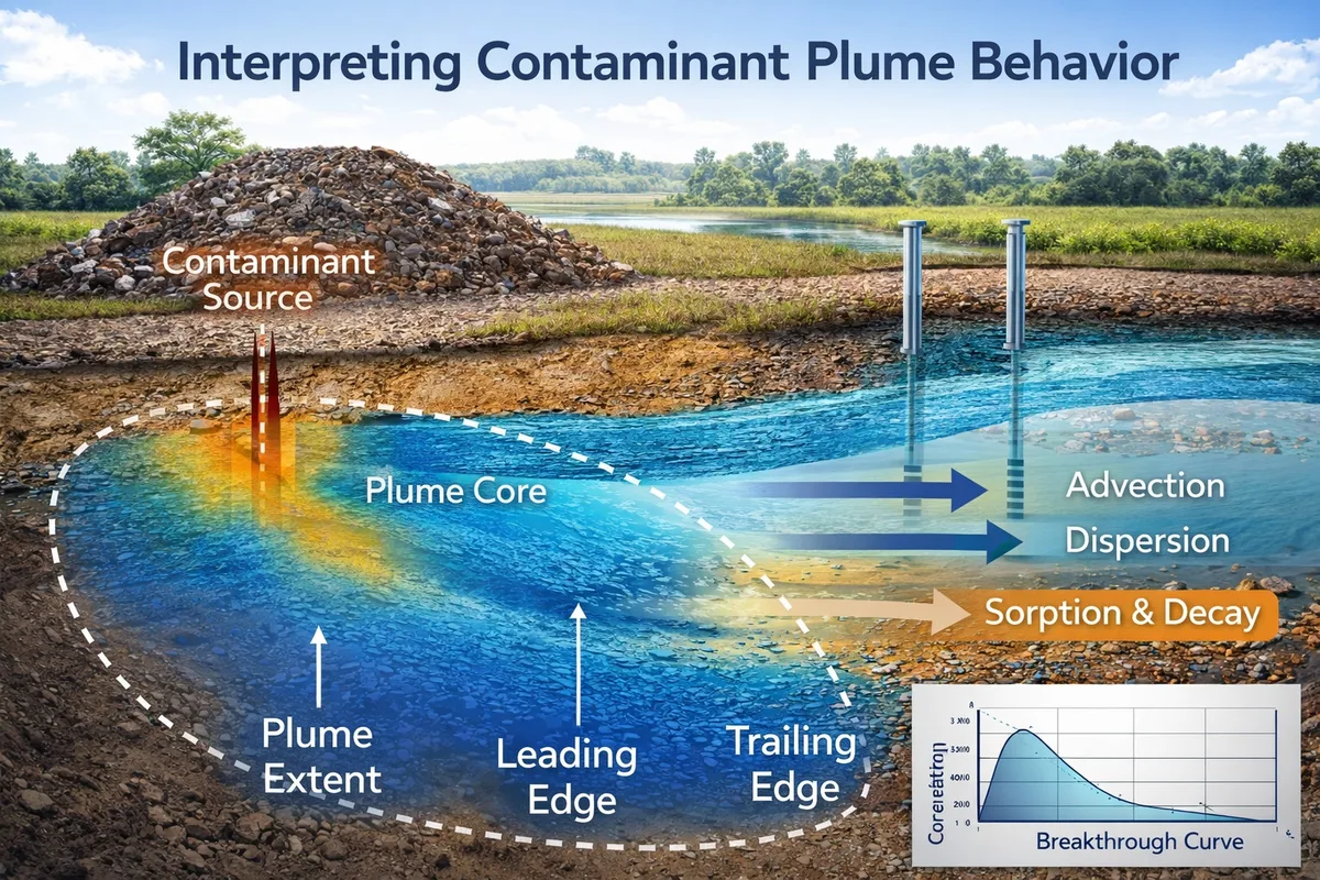 historical TCE PCE contamination plume